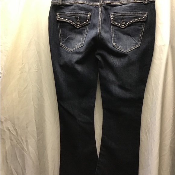 Red Rivet Jeans - Picture 5 of 7